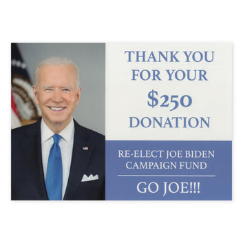 Prank Postcards (Joe Biden Donation)