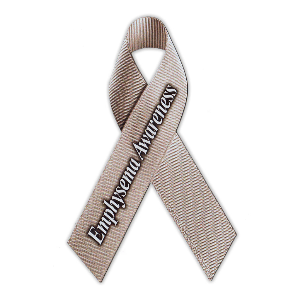 Ribbon Magnet - Emphysema Awareness