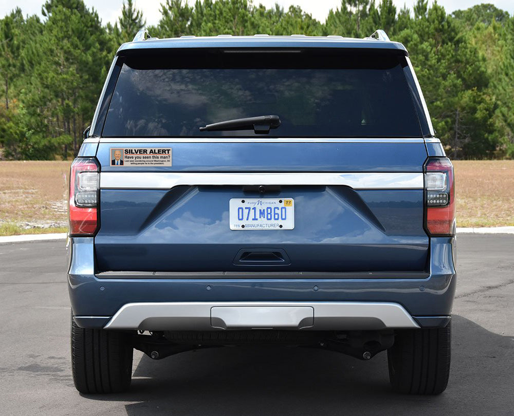 Magnet - Joe Biden Silver Alert SUV