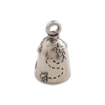 Guardian Bell, Metal, Skull and Crossbones, Pirates, Treasure Map, Motorcycle Good Luck Bell, .75