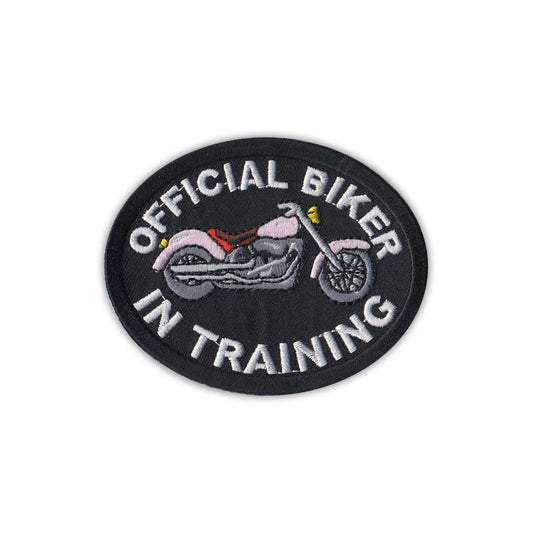 Patch, Embroidered Patch, Biker In Training For Women, 3.5