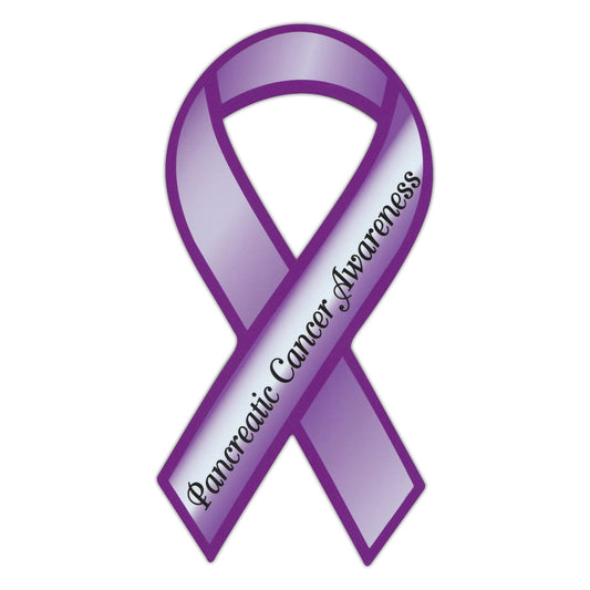 Magnet, Ribbon, Pancreatic Cancer Awareness, 4