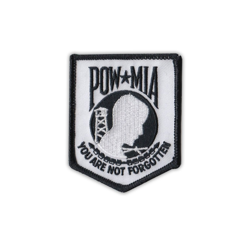 Patch - POW MIA You Are Not Forgotten (White)