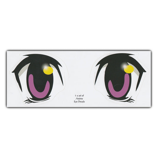 Sticker, Bumper Sticker, Anime Eyes, 4