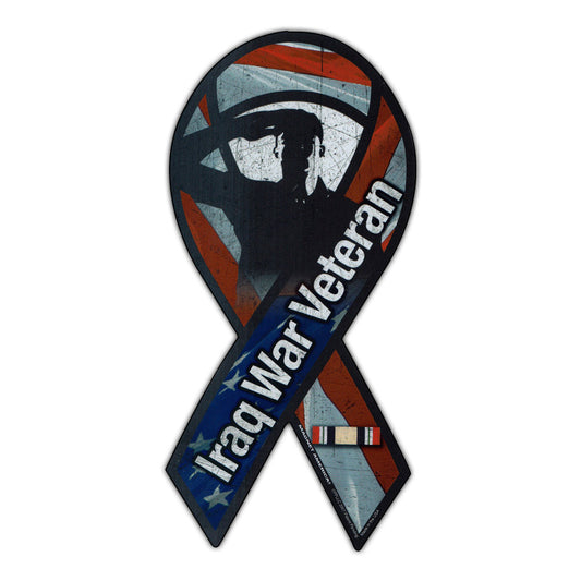 Magnet, Ribbon, Iraq War Veteran, 4