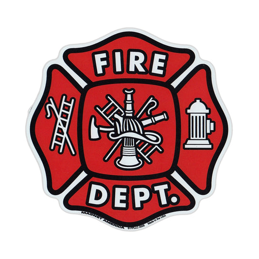 Magnet, Fire Department Shield, 5