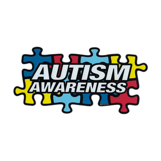 Magnet, Autism Awareness Puzzle Pieces, 7
