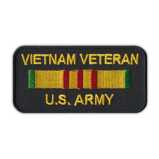 Patch, Embroidered Patch, Vietnam Veteran U.S. Army, 4