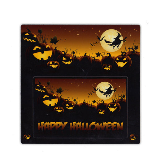Magnet, Picture Frame, Happy Halloween, 7.25