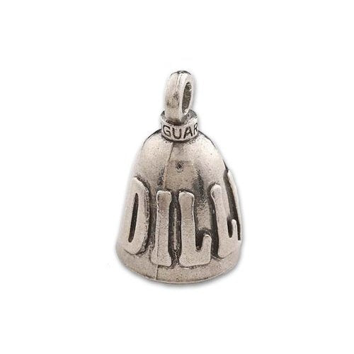 Guardian Bell, Metal, DILLIGAF (Do I Look Like I Give A Fuck), Motorcycle Good Luck Bell, .75