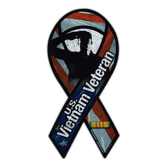Magnet, Ribbon, Vietnam Veteran, 4