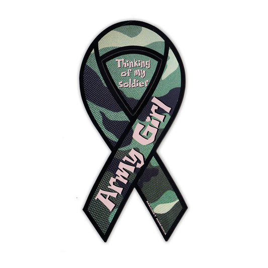 Magnet, Ribbon, Army Girl, 4