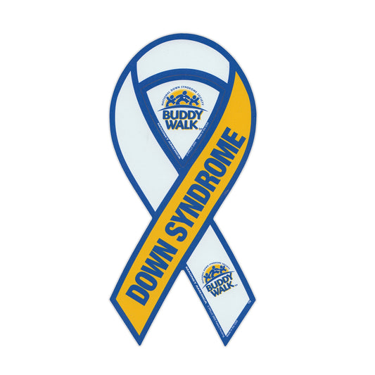 Magnet, Ribbon, Down Syndrome, 4