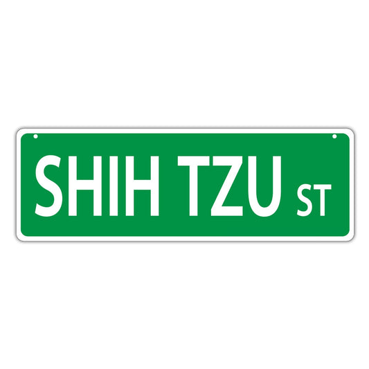 Street Sign, Plastic, Shih Tzu Street, 17
