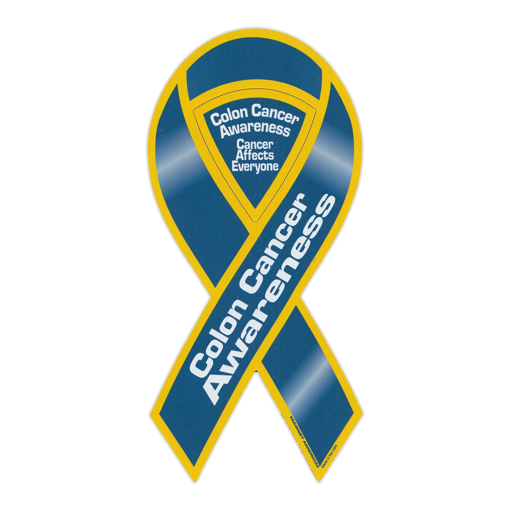 Ribbon Magnet - Colon Cancer Awareness