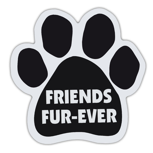 Magnet, Dog Paw, Friends Fur-Ever, 5.5