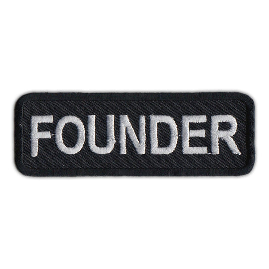 Patch, Embroidered Patch, Founder, 3