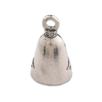 Guardian Bell, Metal, World's Greatest Biker Dad, Motorcycle Good Luck Bell, .75
