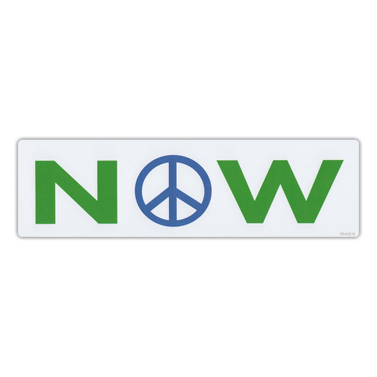 Sticker, Bumper Sticker, Peace Now, 10