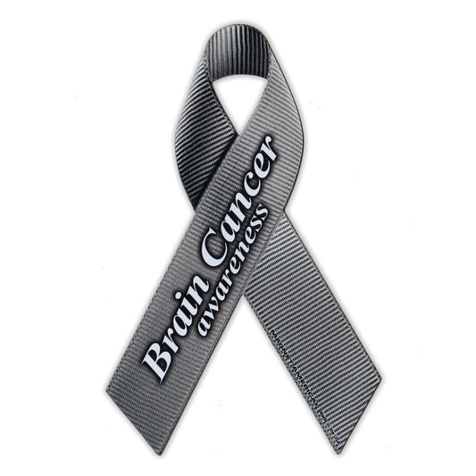 Magnet, Ribbon, Brain Cancer Awareness, 4.25