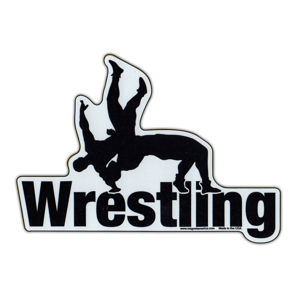 Magnet - Wrestling (5.5" x 3.75")