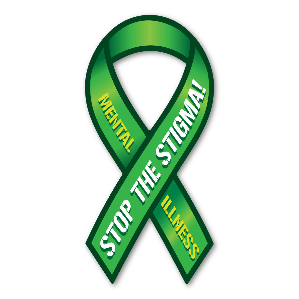 Ribbon Magnet - Mental Illness Awareness