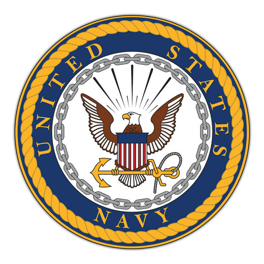 Magnet, Large Door Magnet, United States Navy Official Seal, 11.5