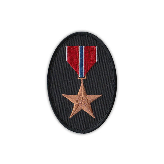 Patch, Embroidered Patch, Bronze Star Medal Ribbon, 4