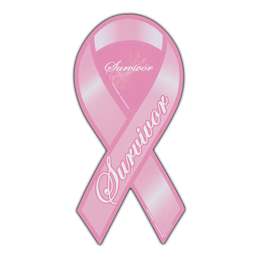 Magnet, Ribbon, Breast Cancer Survivor, 4