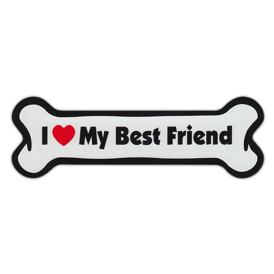 Magnet, Dog Bone, I Love My Best Friend, 7