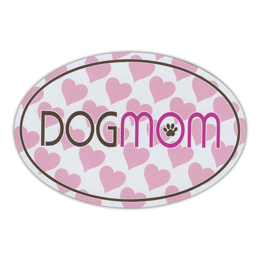 Magnet, Oval, Dog Mom, 6