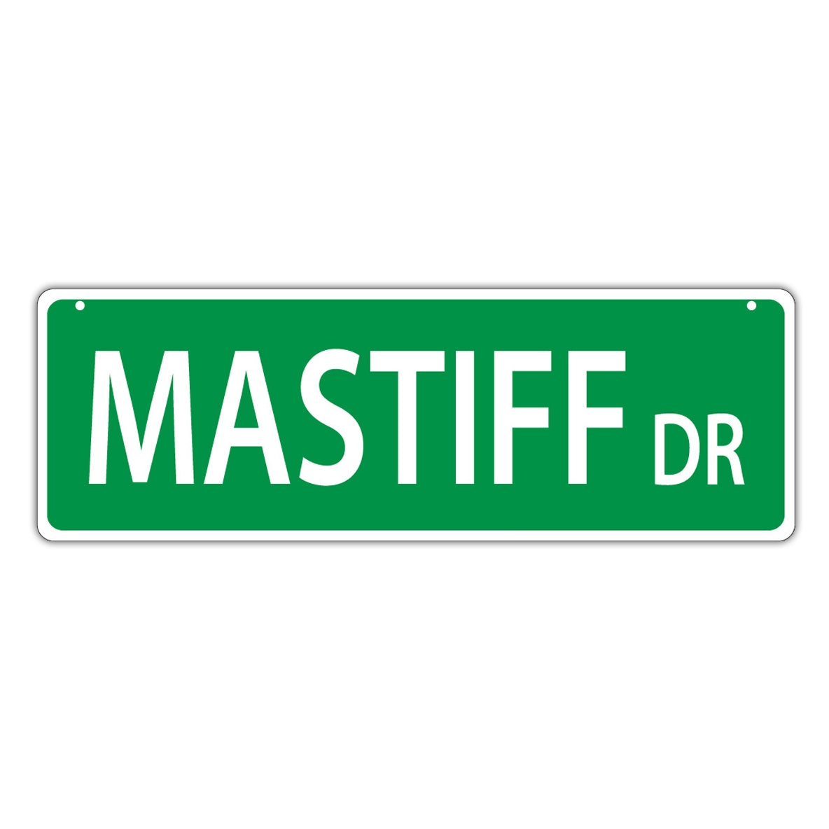 Street Sign - Mastiff Drive