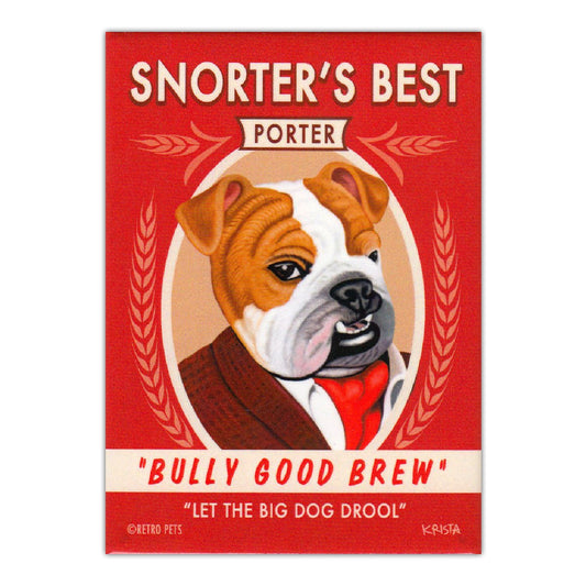 Magnet, Refrigerator Magnet, Snorter's Best Porter, 2.5