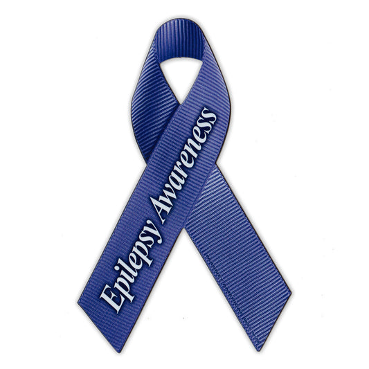 Magnet, Ribbon, Epilepsy Awareness, 4.25