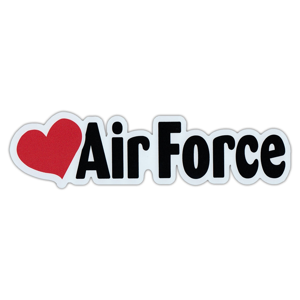 Word Magnet - Love Air Force (2" x 7")