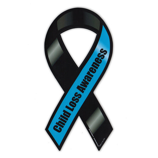 Magnet, Ribbon, Child Loss Support, Boy, 4