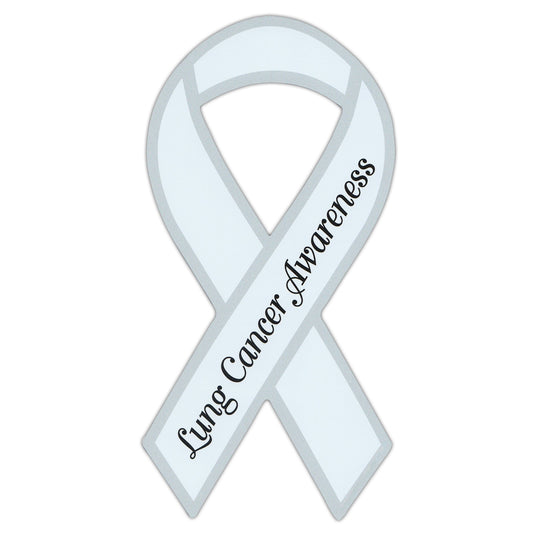 Magnet, Ribbon, Lung Cancer Awareness, 4