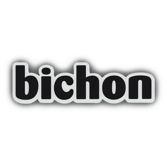 Magnet, Word Magnet, Bichon, 2