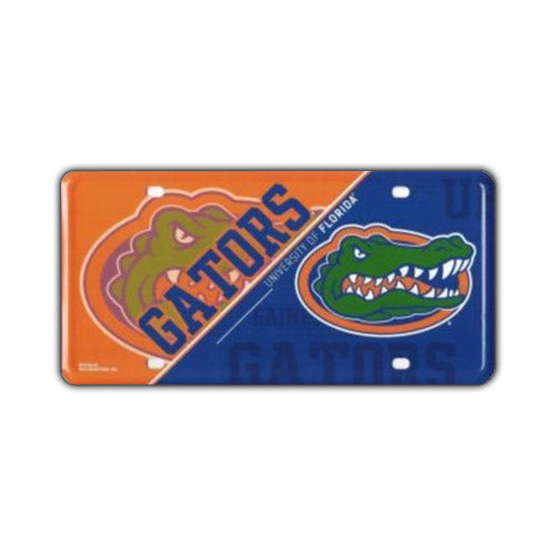 Embossed Aluminum License Plate Cover - University of Florida