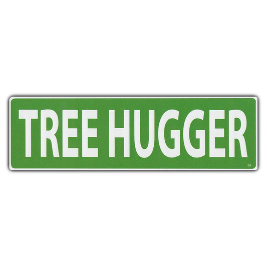 Sticker, Bumper Sticker, Tree Hugger, 10