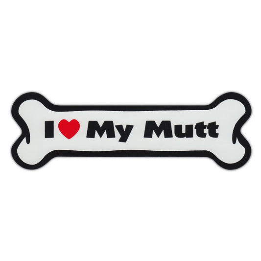 Magnet, Dog Bone, I Love My Mutt, 7