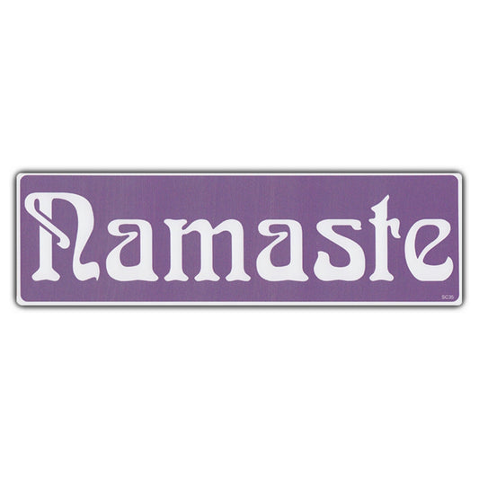 Sticker, Bumper Sticker, Namaste, 10