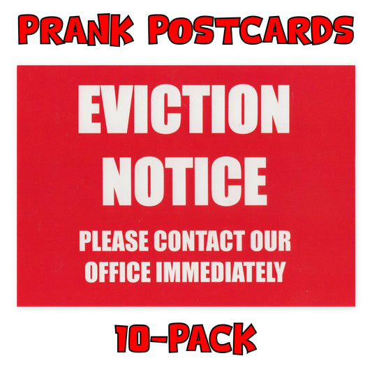 Prank Postcards (Eviction Notice)
