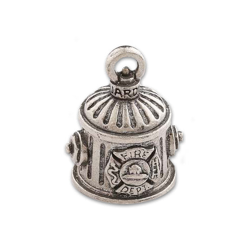 Guardian Bell, Metal, Fire Department, Fire Hydrant, Motorcycle Good Luck Bell, .75