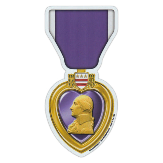 Magnet, Purple Heart Ribbon (Medal), 2.5