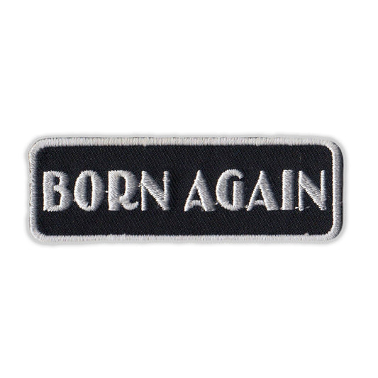 Patch, Embroidered Patch, Born Again, 3