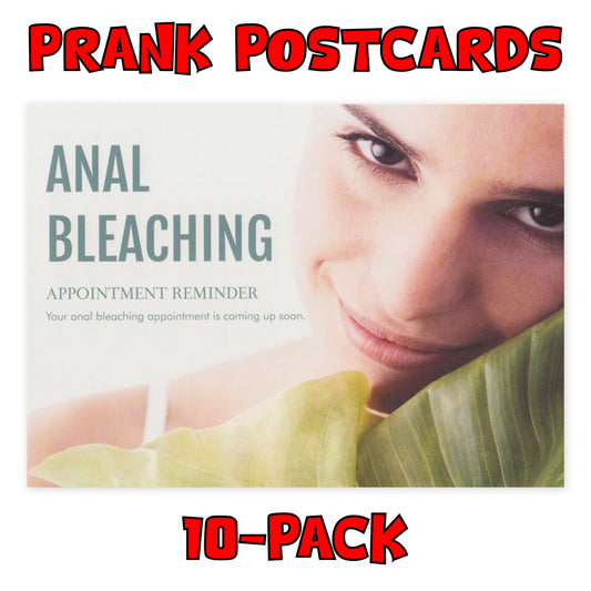 Prank Postcards (Anal Bleaching)