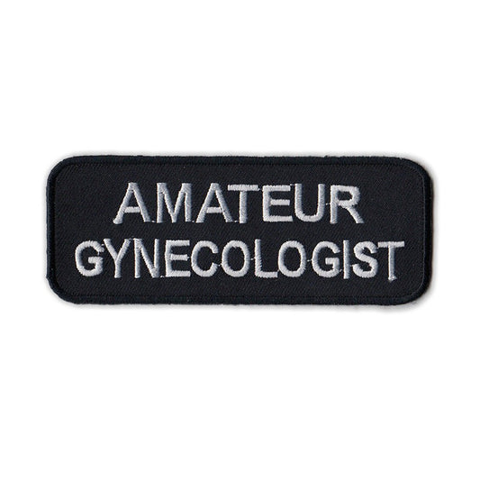 Patch, Embroidered Patch, Amateur Gynecologist, 4