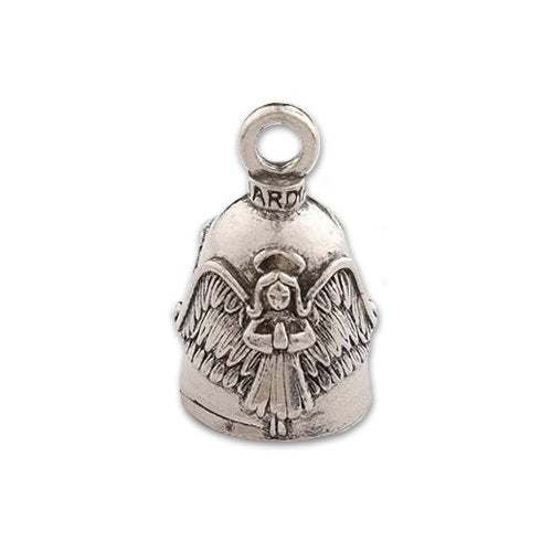 Guardian Bell, Metal, Halo, Angel Praying, Motorcycle Good Luck Bell, .75