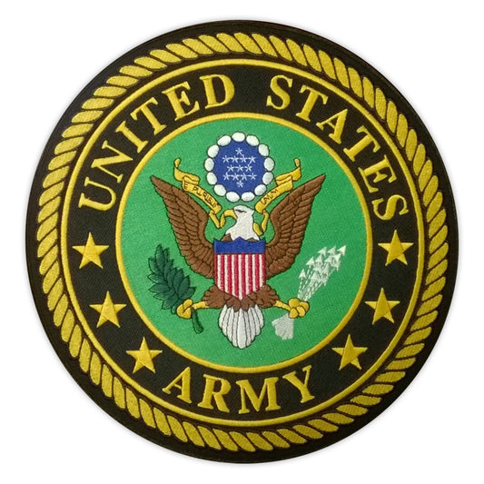 Patch, Embroidered Patch, United States Army Logo, Back Patch, 10